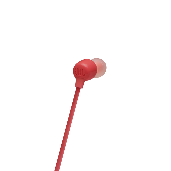 JBL Tune 125BT - Coral Orange - Wireless in-ear headphones - Detailshot 5 image number null